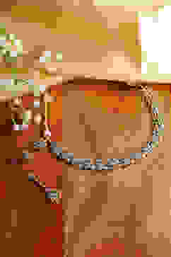 Champagne Alloy Necklace Set image number 0