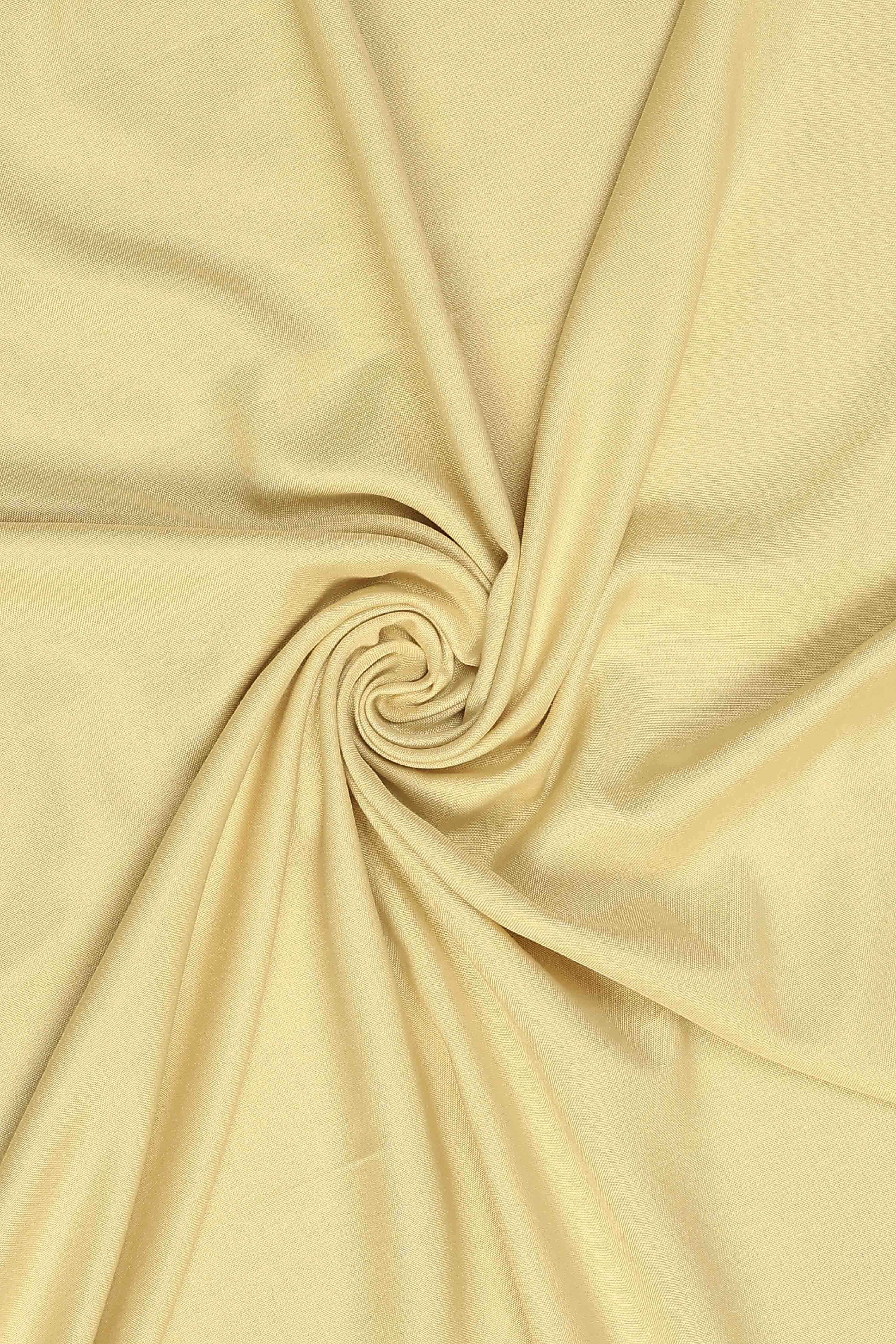 Yellow Kota Cotton Floral Unstitched Suit Set image number 2
