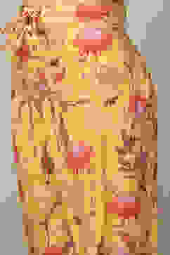 Mango Rayon Straight Kurta Palazzo Suit Set image number 3