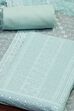 Pnk Georgette Unstitched Suit Set image number 1