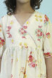 Cream Cotton Gathered Suit Set image number 1