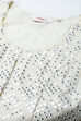 Off White Cotton Fusion Wear 3 Piece Set image number 1
