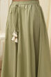 Green Cotton Floral Strappy Straight Suit Set image number 2