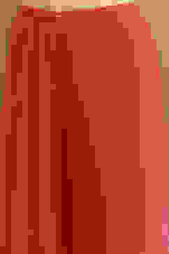 Rust Printed Festive A-line Suit Set image number 2