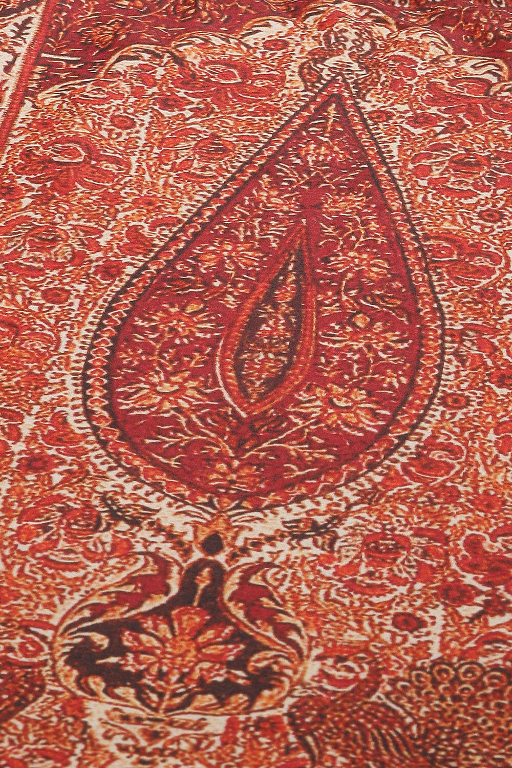 Brown Art Silk Kaftan Set image number 1