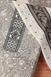Grey Cotton Printed Unstitched Suit Set image number 1