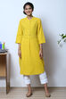 White Cotton Yarndyed Kurta image number 6