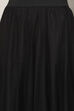 Black Straight Cotton Silk Fusion Wear 2 Piece Set image number 6