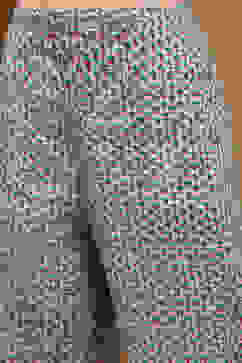 Beige and Blue Cotton Printed Straight Kurta Set image number 2