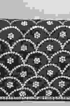 Black Polycotton Clutch image number 1