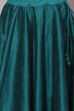 Peacock Flared Art Silk Skirts image number 1