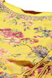 Mustard Cotton Asymmetric Kurta Churidar Suit Set image number 1