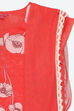 Red Art Silk Straight Kurta Churidar Suit Set image number 1