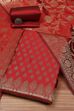 Rama Green Silk Unstitched Suit Set image number 0