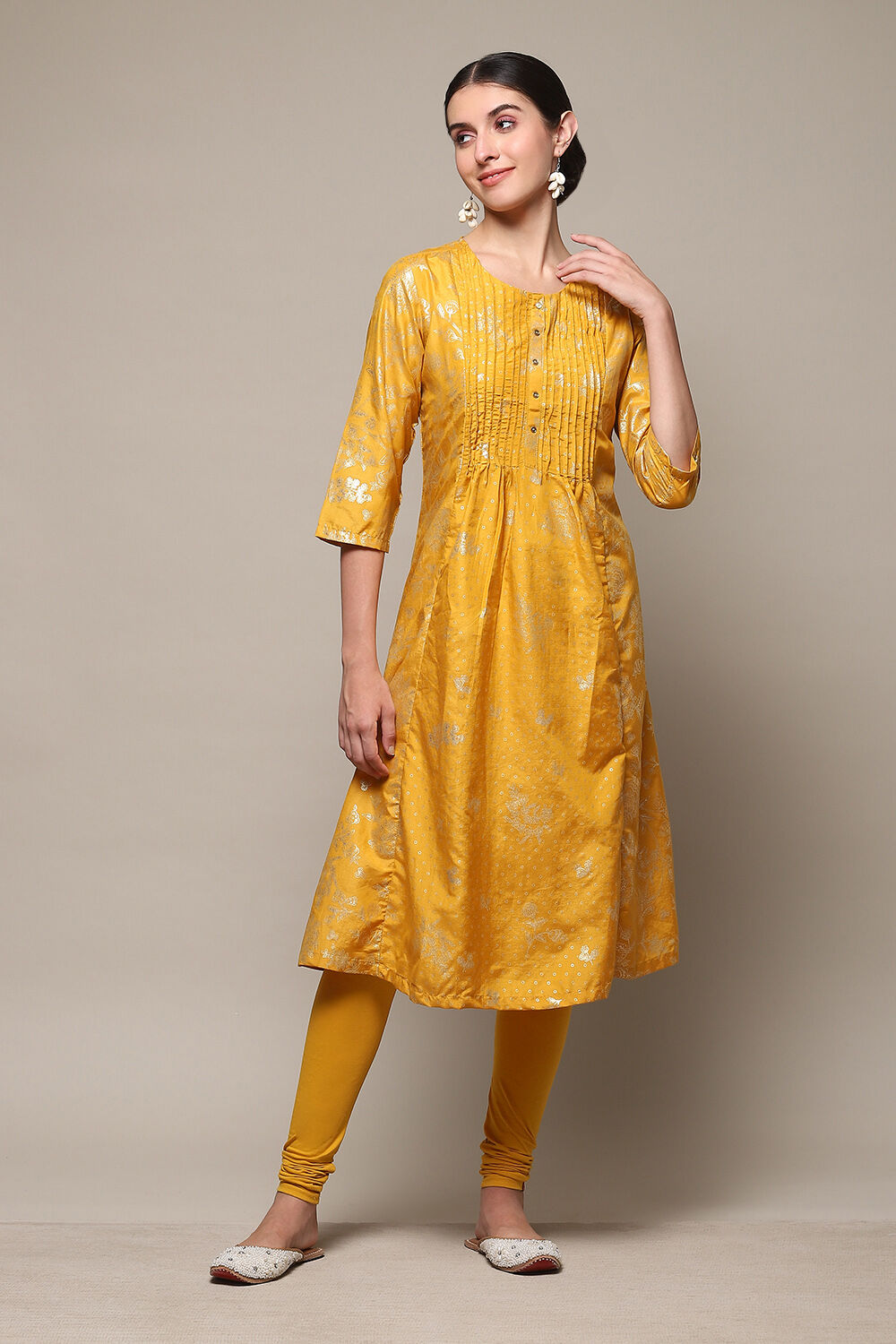 Fuschia Art Silk Flared 2 Piece Set image number 6