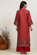 Blue Pashmina Machine Embroidery Unstitched Suit Set image number 5