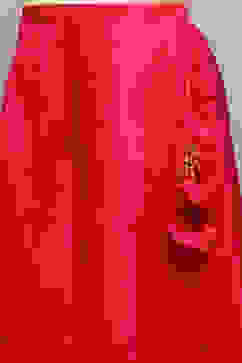 Fuchsia Poly Cotton Straight Kurta Sharara Suit Set image number 2