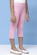 Black Cotton Lycra Capris image number 3