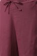Black Solid Straight Kurta Regular Pants Suit Set image number 2