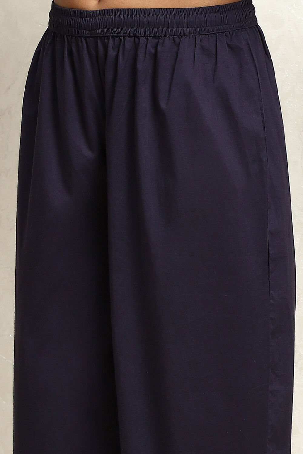 Mustard Yellow Cotton Printed Flared Festive Suit Set image number 2