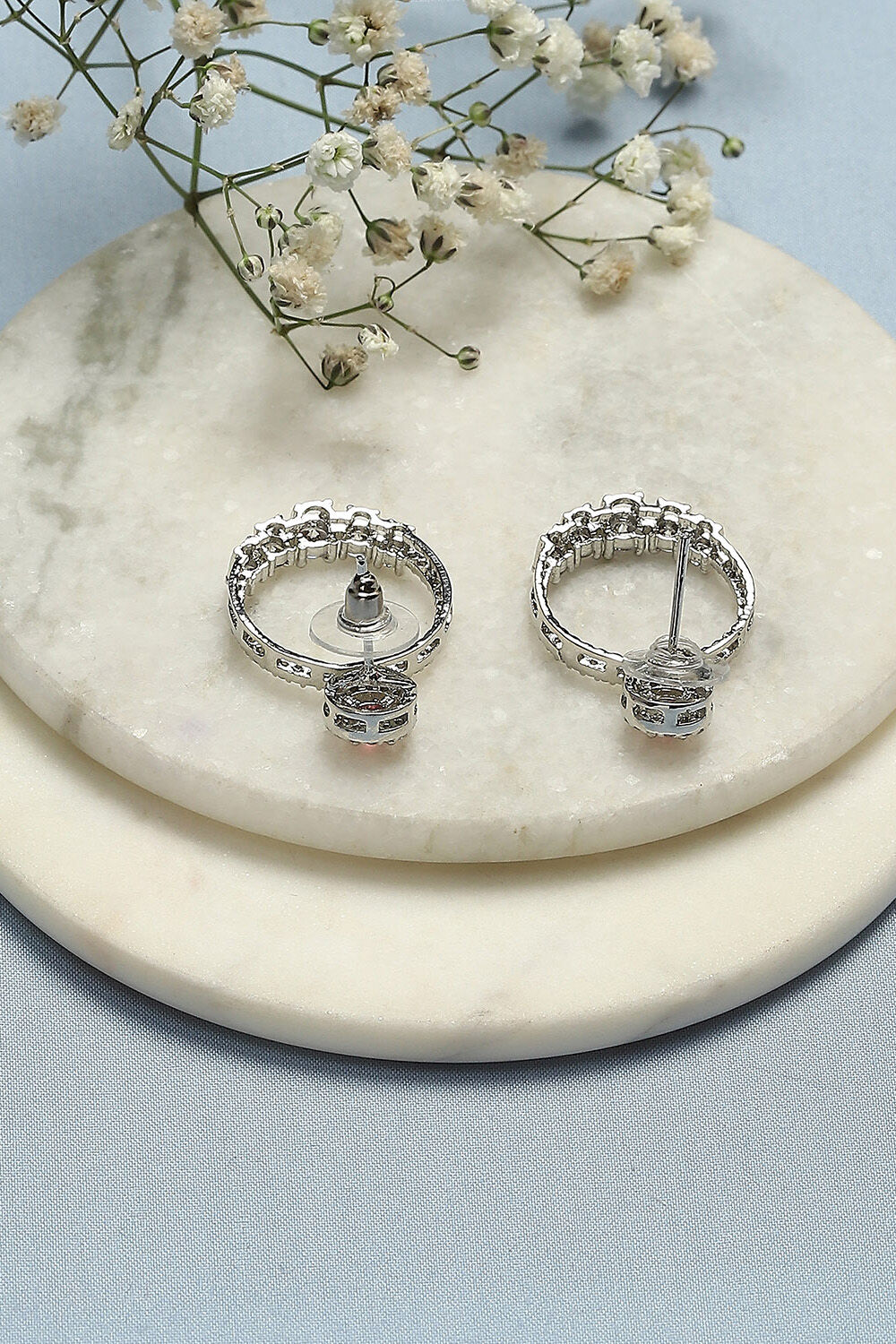 White Brass earrings image number 2