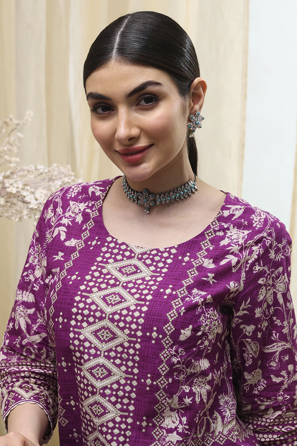 Turquoise Brass Set image number 3