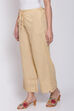 Beige Cotton Palazzo image number 2