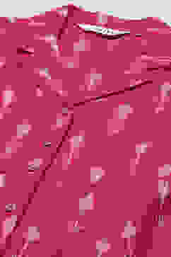 Pink Cotton Straight Yarndyed Kurta image number 5