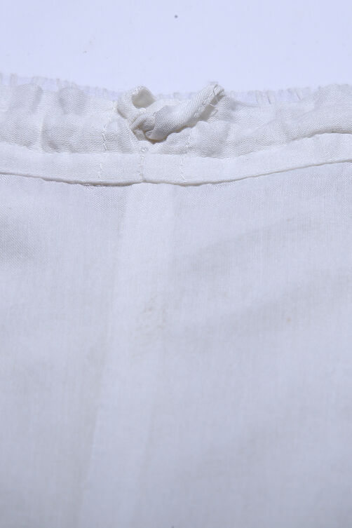 Off White Cotton Sharara image number 3