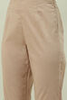 Pink Cotton Straight Kurta Slim Pant Suit Set image number 2
