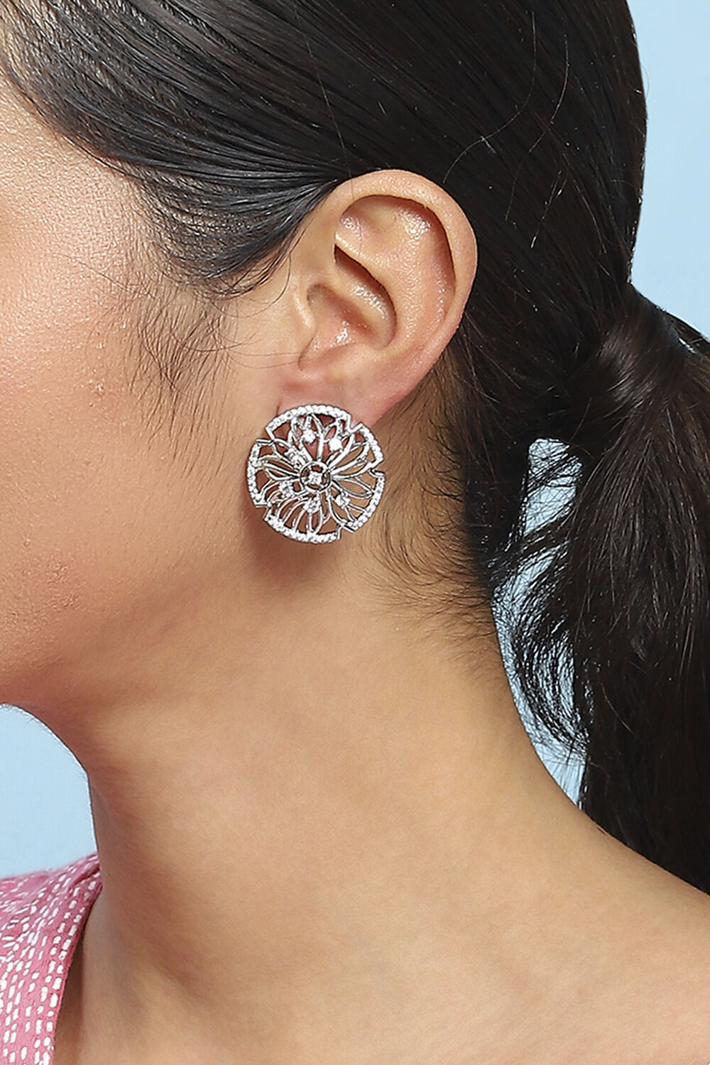 White Alloy Studs image number 1