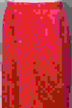 Berry Pink Rayon Straight Suit Set image number 2