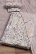 Purple Cotton Printed Embroidered Unstitched Suit Set image number 0