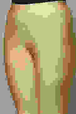 Dull Gold Spandex Solid Leggings image number 1