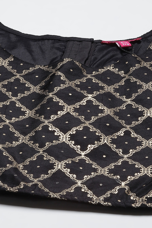 Red Art Silk Straight Lehenga Set image number 1