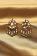 White Brass Kundan Drop & Danglers image number 0