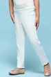 Fuchsia Cotton Lycra Regular Fit Capri image number 2
