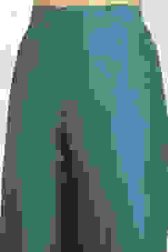 Teal Chanderi Unstitched Suit Set image number 3