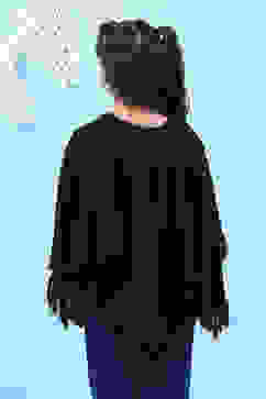 Black Nylon Yarndyed Top image number 4