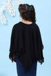 Off White Nylon Yarndyed Top image number 4