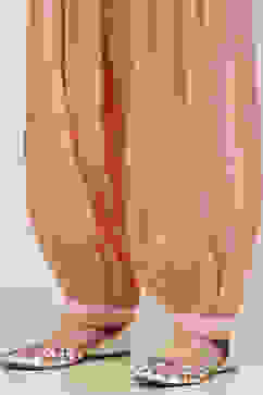 Peach-Pink Modal Machine Embroidered Unstitched Suit Set image number 8