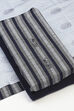 Blue Cotton Unstitched Suit Set image number 5