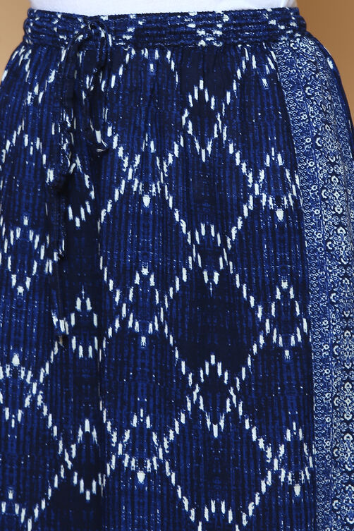 Indigo Rayon Palazzo image number 1