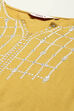 Black Daffodil Straight Yarndyed Kurta image number 1