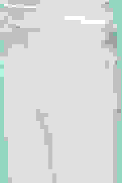 Off-White Cotton Lycra Regular Fit Capri image number 1