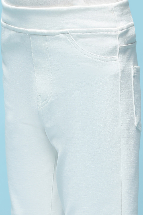 Fuchsia Cotton Lycra Regular Fit Capri image number 1