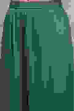 Emarlend Green Polyester Kalidar Printed Suit Set image number 2