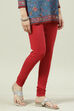Camel Cotton Blend Solid Churidar image number 0