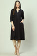Blue Cotton Solid Kurti image number 0