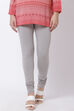 Fuschia Cotton Blend Solid Churidar image number 0